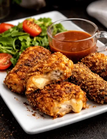 Keto Chicken Cheese Nuggets