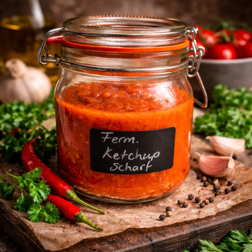 Keto Ketchup fermentiert