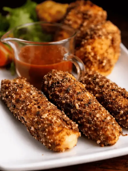 Keto Mozzarella Sticks