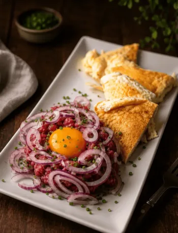 Keto Steak Tartar, Rinderhack, Faschiertes, Carnivor, KetoChameleons