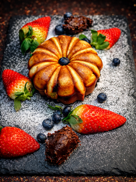 Keto Waffeln gefüllt