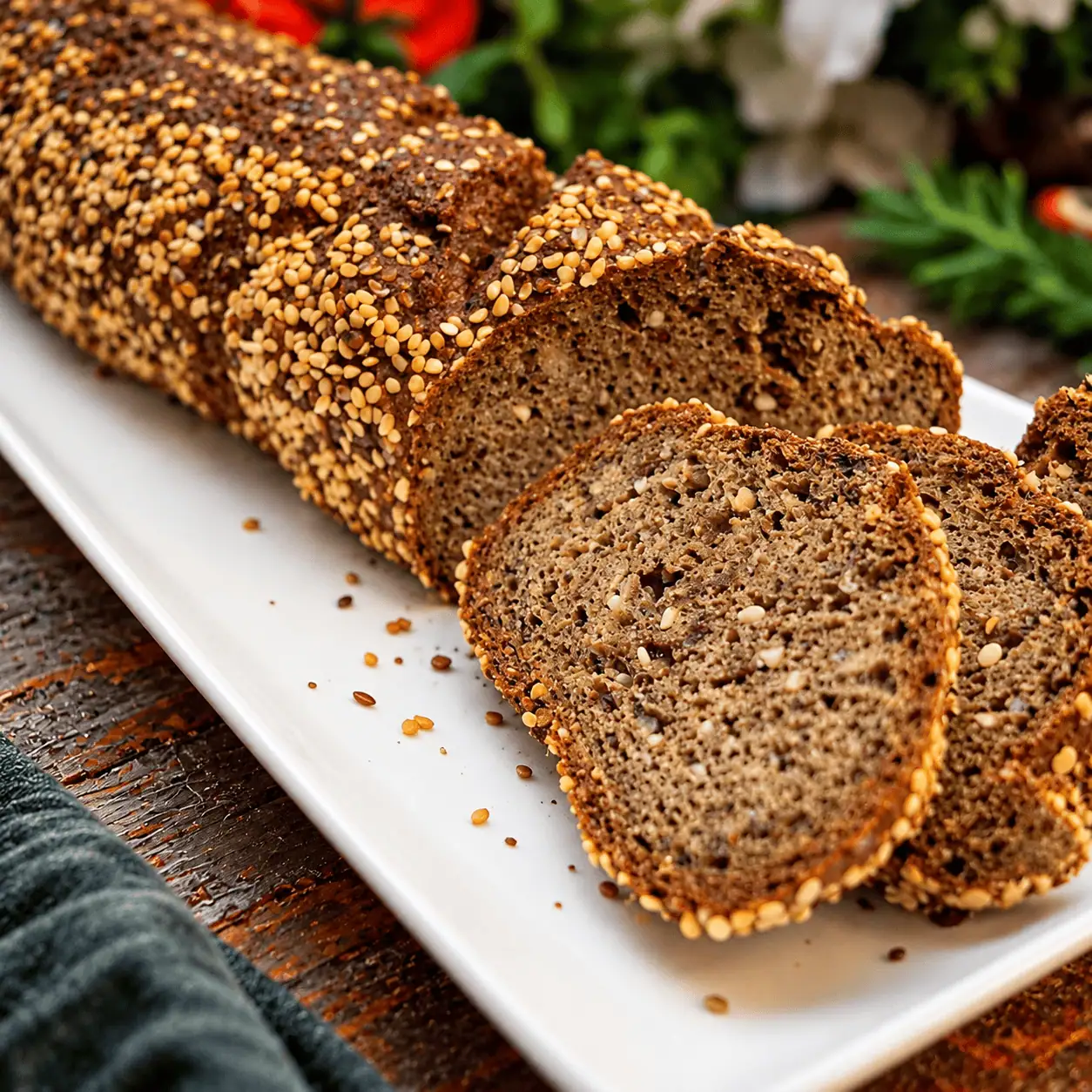 Rustikales Keto Baguette, Baguette, Keto, Lowcarb, Fondue, Brot, glutenfrei, KetoChameleons