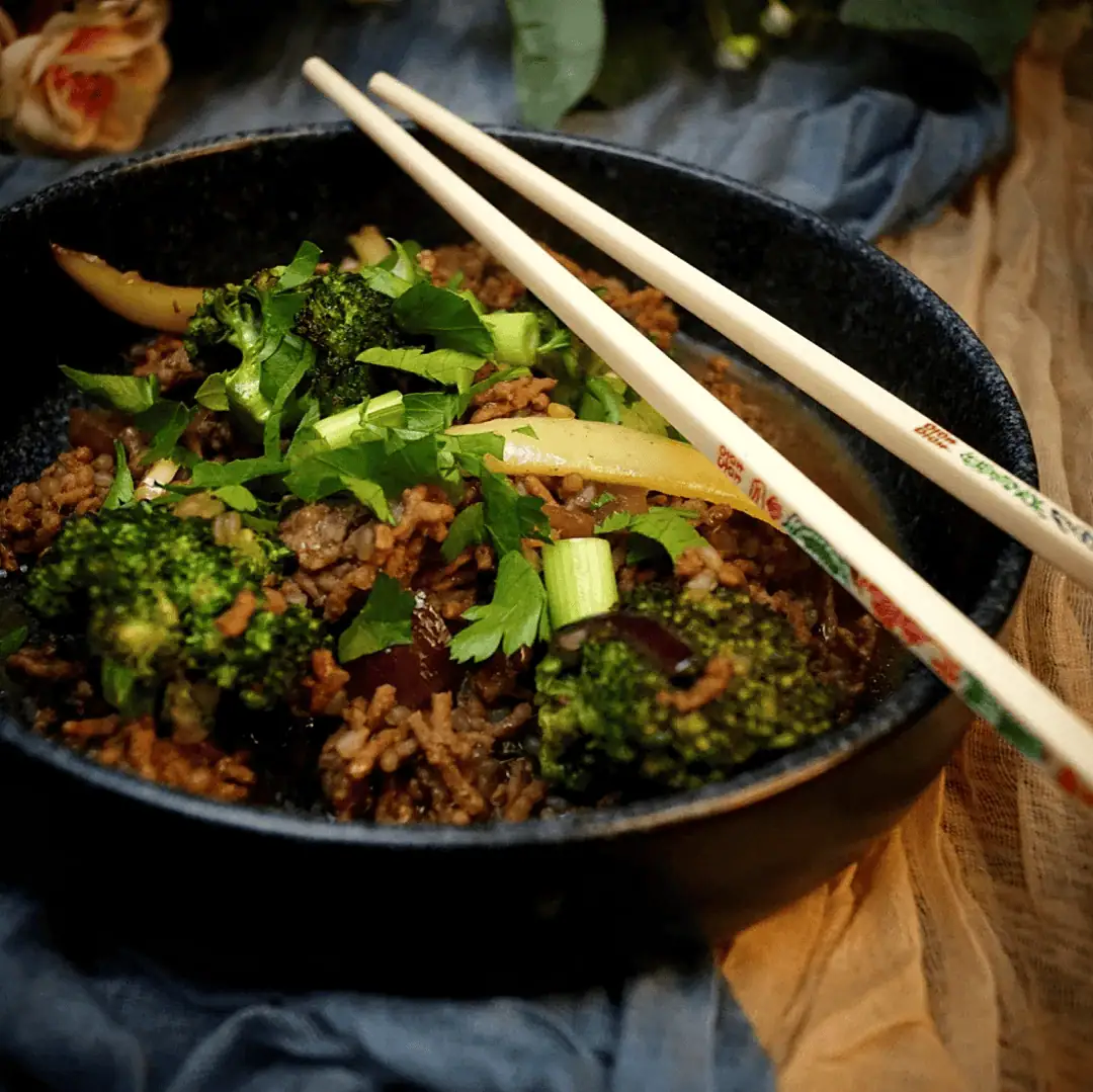 Asiatische Hackfleischpfanne – einfach, aromatisch, lecker