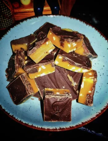 Weiches Karamell Toffee, zuckerfrei, Keto, Rezept