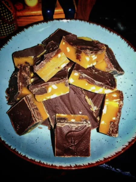 Weiches Karamell Toffee, zuckerfrei, Keto, Rezept