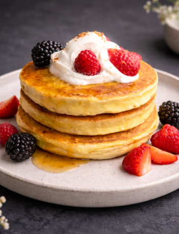 Japanische Keto Pfannkuchen