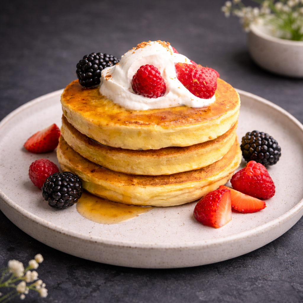 Japanische Keto Pfannkuchen