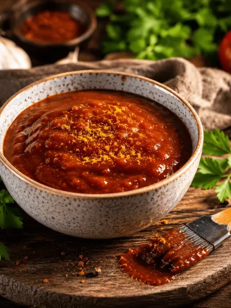 Keto BBQ Soße, BBQ Sosse, tropisch, Grillen, Keto, fermentiert, KetoChameleons
