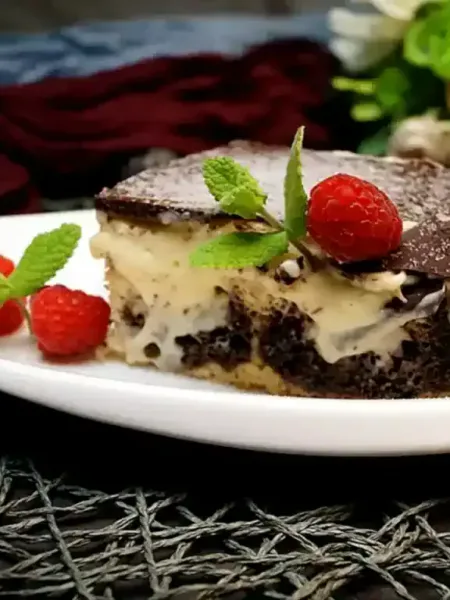 Keto Donauwelle Rhabarber KetoChameleons