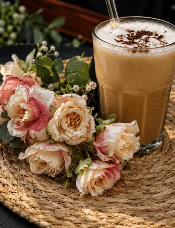Keto Eiermilch Kaffee, High Protein Kaffee, Latte Macchiato, Bulletproof Coffee, Protein Kaffee, Shake, KetoChameleons