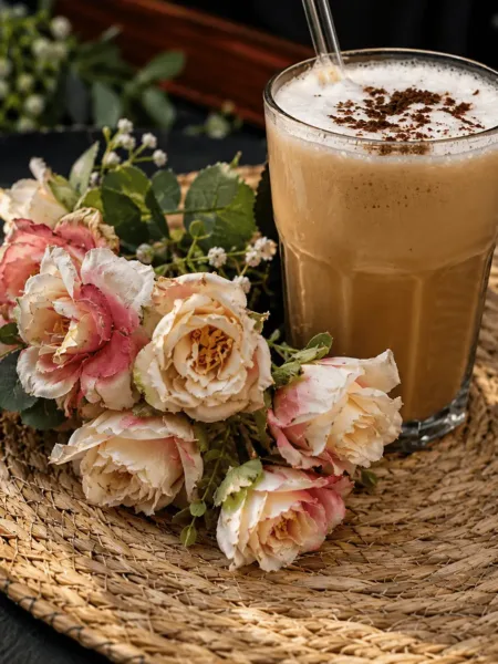 Keto Eiermilch Kaffee, High Protein Kaffee, Latte Macchiato, Bulletproof Coffee, Protein Kaffee, Shake, KetoChameleons