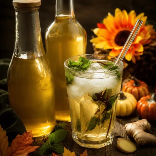 Keto, Limonade, Zitrone, Ingwer, Minze, Zitronen Ingwer Limonade, KetoChameleons