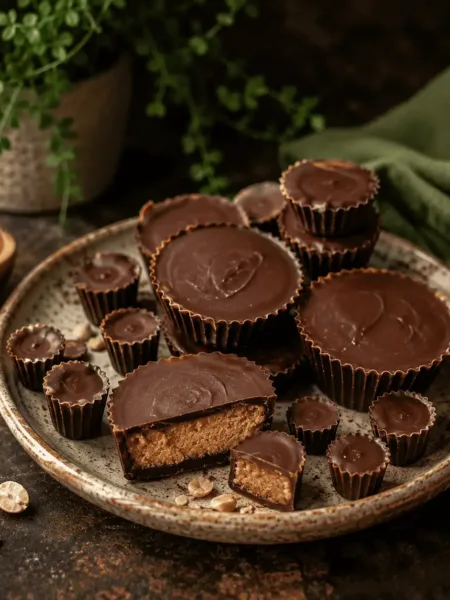 Keto Reeses, Erdnuss Cups, Nuss Cups, Schokolade, Erdnuss, Naschen, zuckerfrei, KetoChameleons