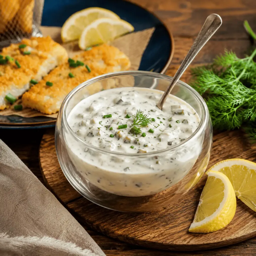 Keto Sauce Tartare, Tartar, Tartare Soße, Soße zu Fish&Chips, KetoChameleons