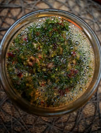 Englische Minzsoße, Osterlamm, Keto, zuckerfrei, Rezept