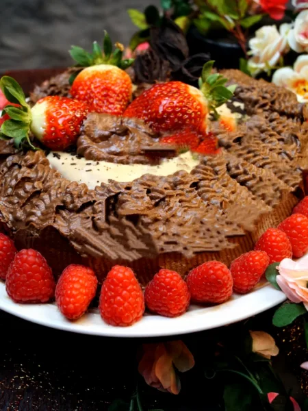 Keto, lowcarb, Chessecake, no bake, Schokolade