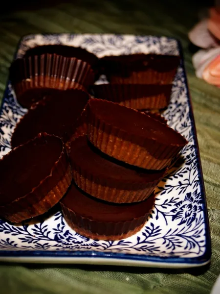 Keto Nusscups, wie Reeses, Keto Snack , Rezept
