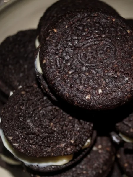 Keto Doppelkeks, Oreo Stil, Rezept, Keks, backen