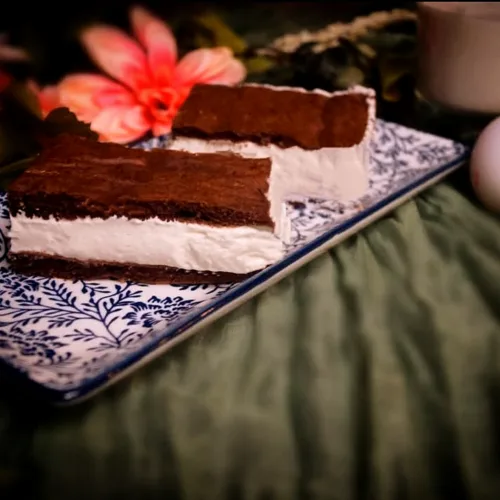 Keto Kuchen in Milchschnitte Art, Rezept