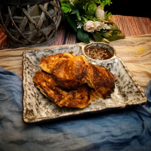 Keto Tempura Teig, Rezept, asiatisch, knusprig