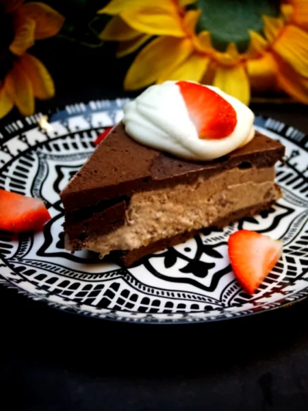 Keto Oreo Eistorte, Rezept, Eissandwich