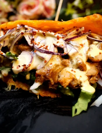 Egg Chalupa im Döner Style, Keto, Rezept