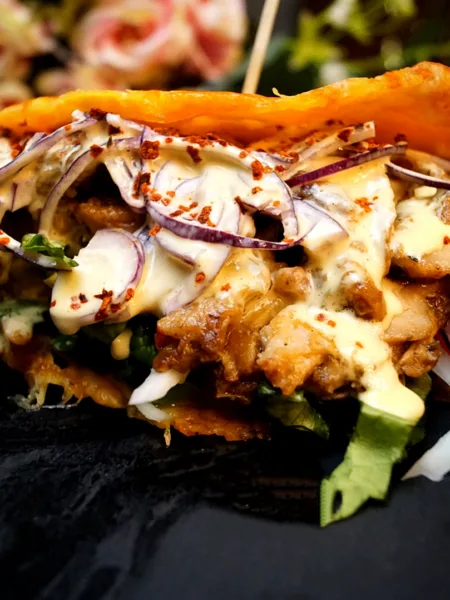 Egg Chalupa im Döner Style, Keto, Rezept