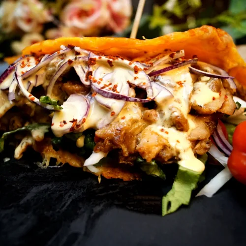 Egg Chalupa im Döner Style, Keto, Rezept