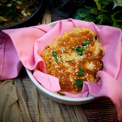 Keto Naan, indisches Fladenbrot, Brot, Rezept, Keto