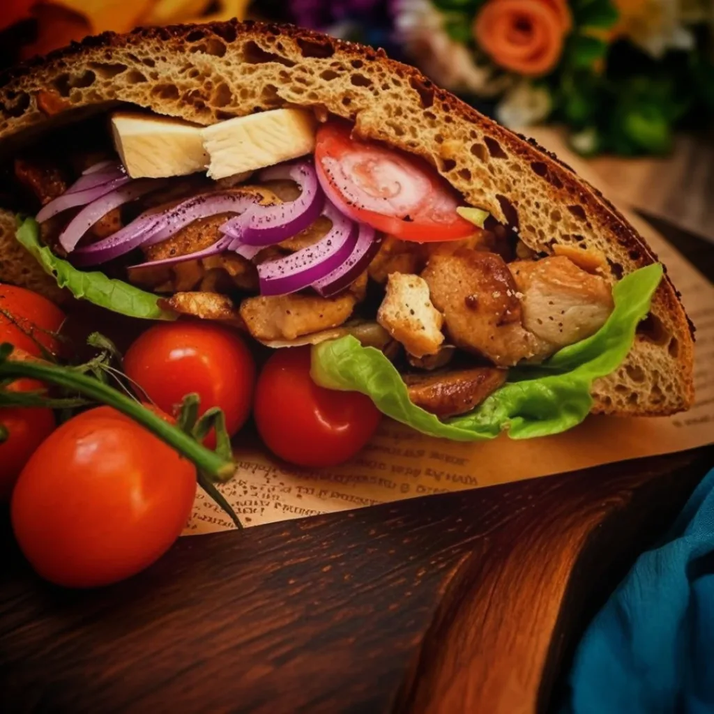 Keto Dönerbrot aus echtem Hefeteig