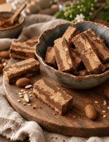 Keto Halva, Halva, High Protein, zuckerfrei, backen, Quicky, orientalisch, KetoChameleons