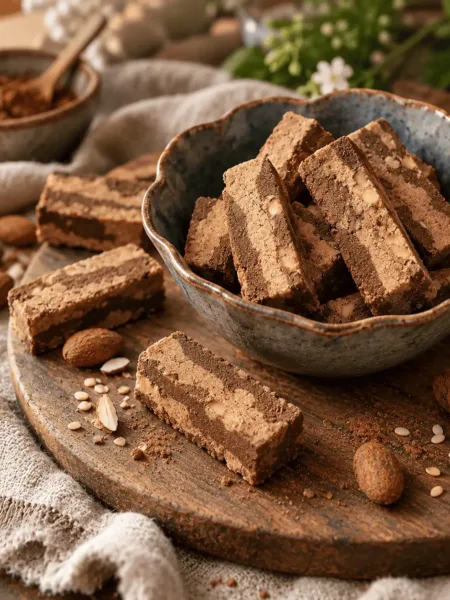 Keto Halva, Halva, High Protein, zuckerfrei, backen, Quicky, orientalisch, KetoChameleons