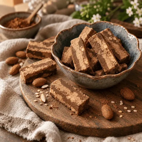 Keto Halva, Halva, High Protein, zuckerfrei, backen, Quicky, orientalisch, KetoChameleons