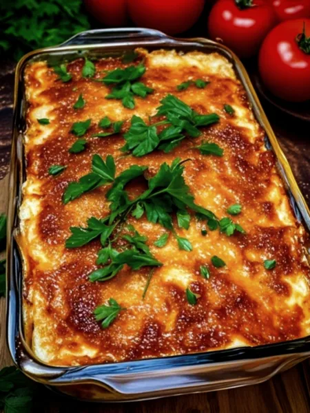 Keto Lasagne-wie vom Italiener aus unseren Hühnernudeln