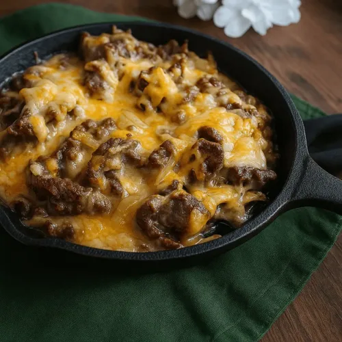 Philly Cheesesteak, Keto, Rezept