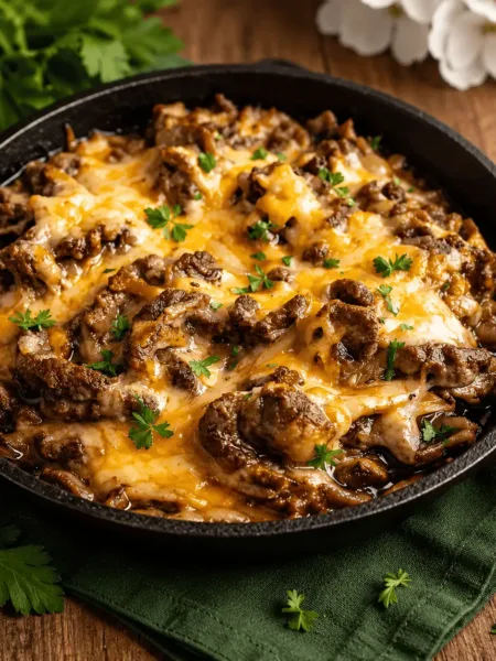 Philly-Cheesesteak-Burger-Keto-KetoChameleons