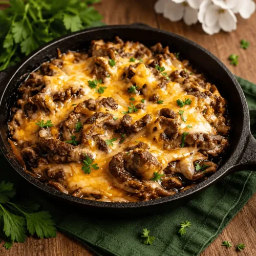 Philly-Cheesesteak-Burger-Keto-KetoChameleons