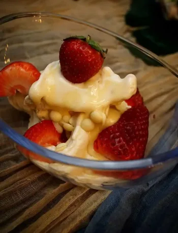 Protein Sparing Eis-Dulce de Leche, Rezept, Creami