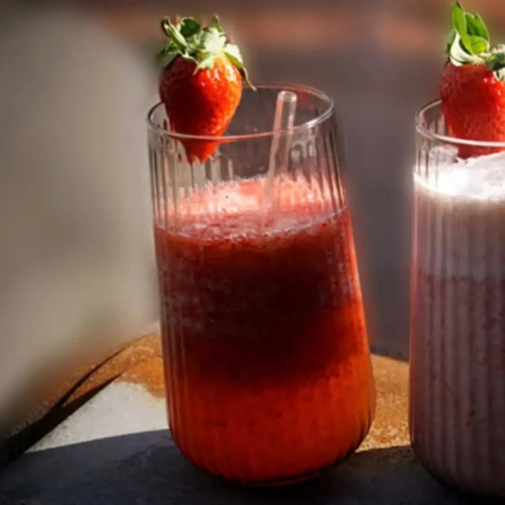 Erdbeer Cocktail ohne Alkohol, Mocktail, Rezept