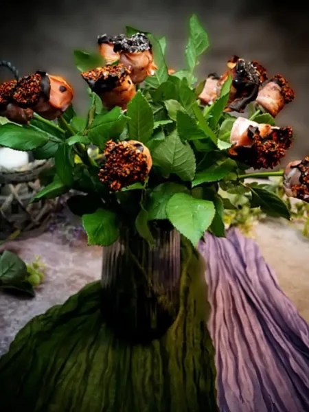 Bacon Rosen mit Chili und Salz