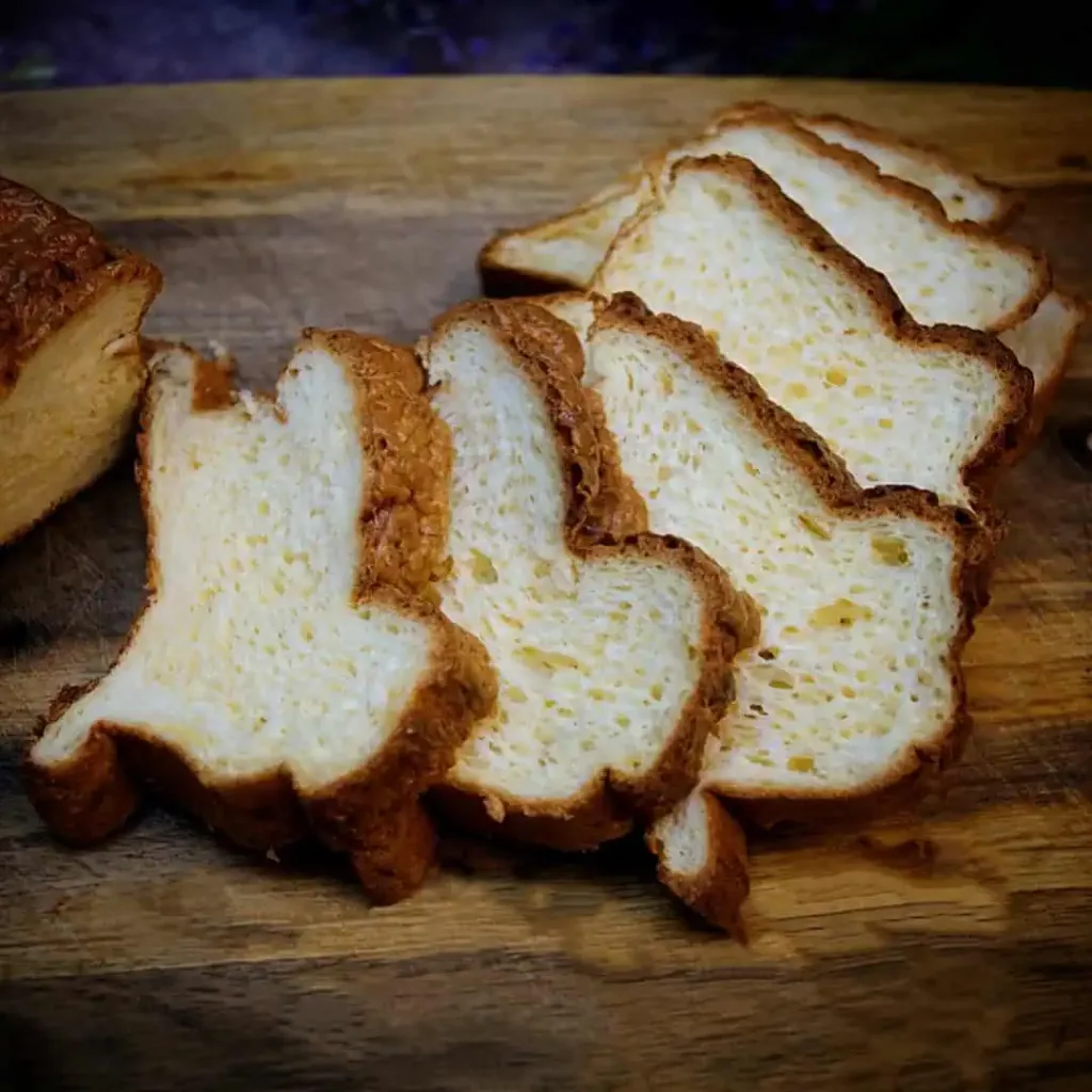 Keto Protein Hüttenkäse Brot