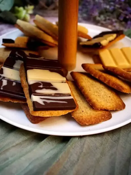 Keto Butterkekse, ohne Mandeln, Rezept, proteinreich, Pecannuss