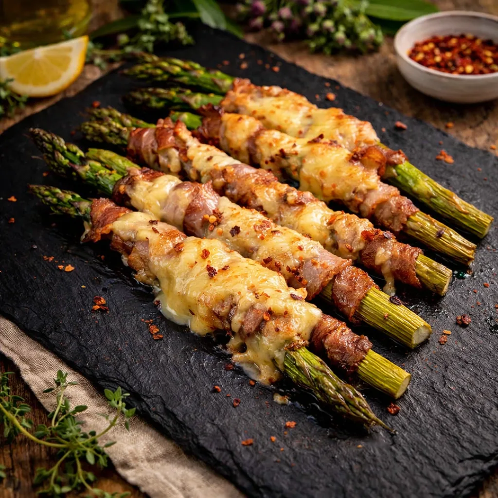 Keto Knusper Spargel grün KetoChameleons