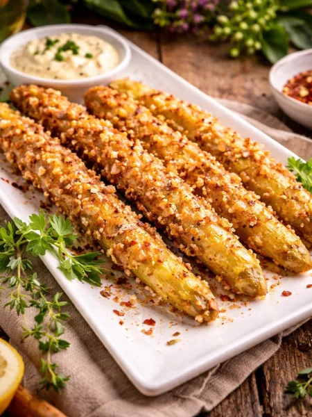 Keto Knusper Spargel weiß KetoChameleons