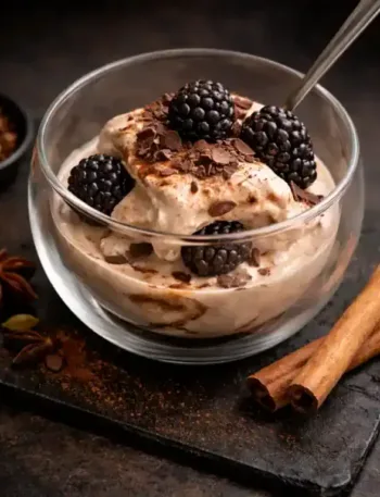 Keto Schoko Chai Latte Eis KetoChameleons