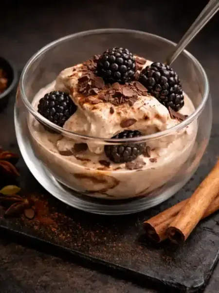 Keto Schoko Chai Latte Eis KetoChameleons