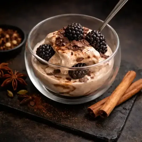 Keto Schoko Chai Latte Eis KetoChameleons
