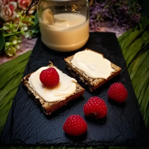 Keto Sesam, weiße Schokolade Aufstrich, Rezept