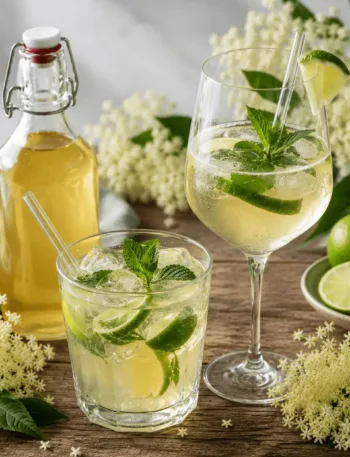 Keto Sirup, Holunder, Holunderblüte, Holunderblütensirup, KetoChameleons