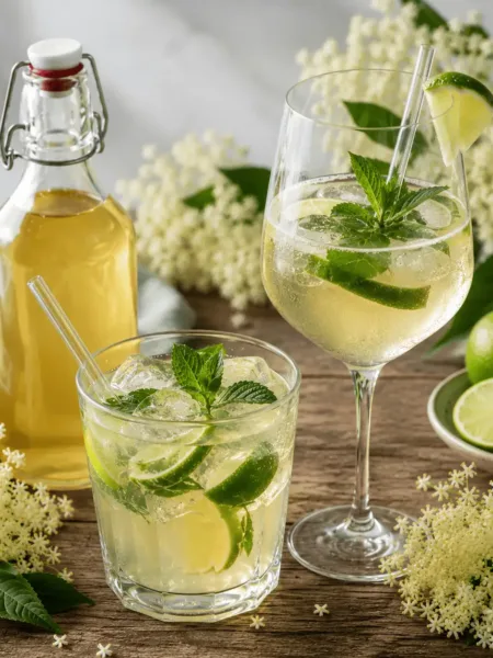 Keto Sirup, Holunder, Holunderblüte, Holunderblütensirup, KetoChameleons